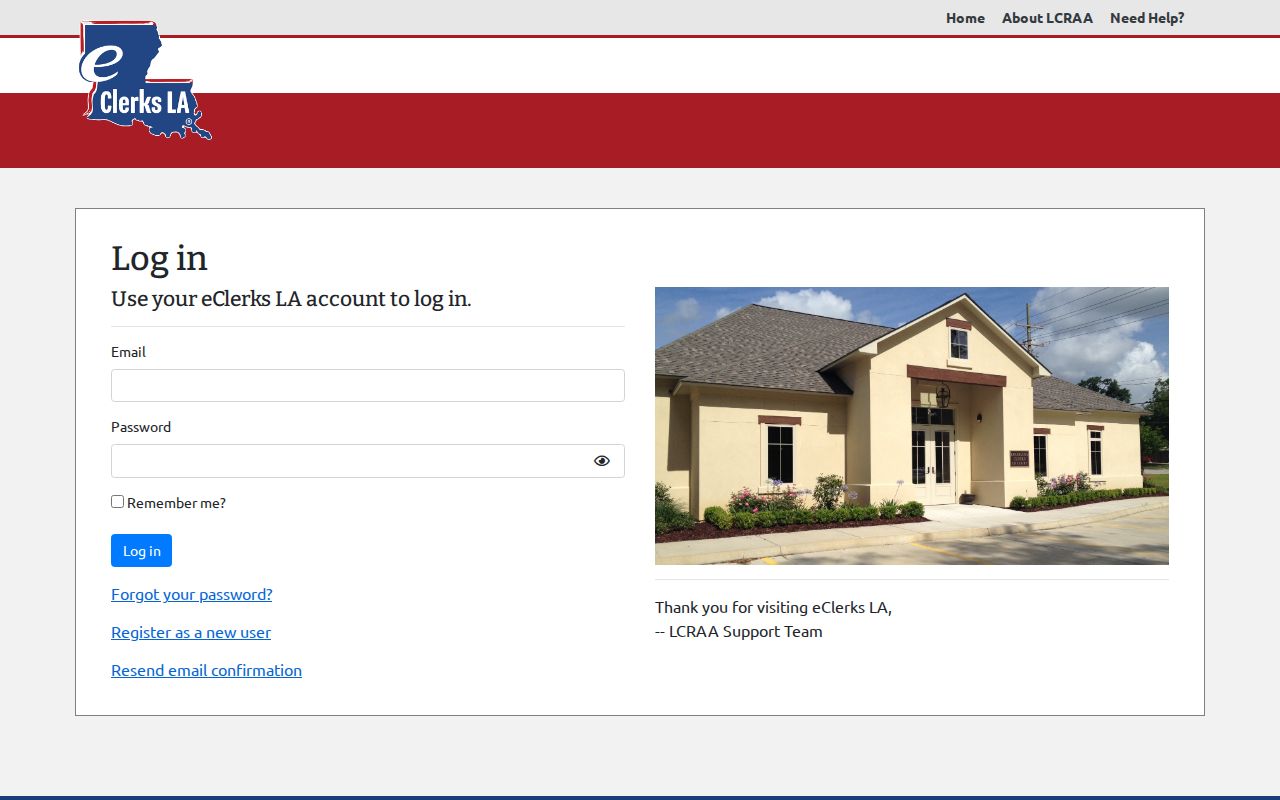 eClerks LA court portal used to check Louisiana release authority